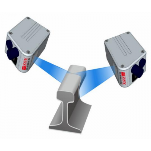 英國真尚有_ 激光三角位移傳感器ZLDS100軌道振動測量